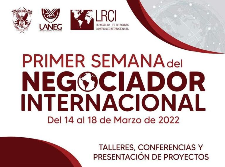 Primer Semana del Negociador Internacional Lrci Uaneg 768x572