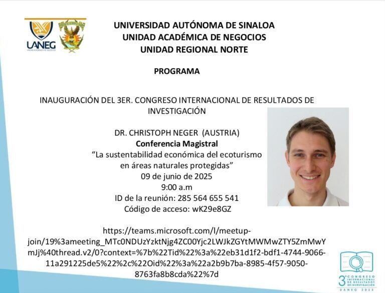 Conferencia - 3er. Congreso Internacional de Resultados de Investigación UANEG 2025 3er Congreso Internacional Resultados Investigacion Uaneg 2025 Inaguracion 768x585