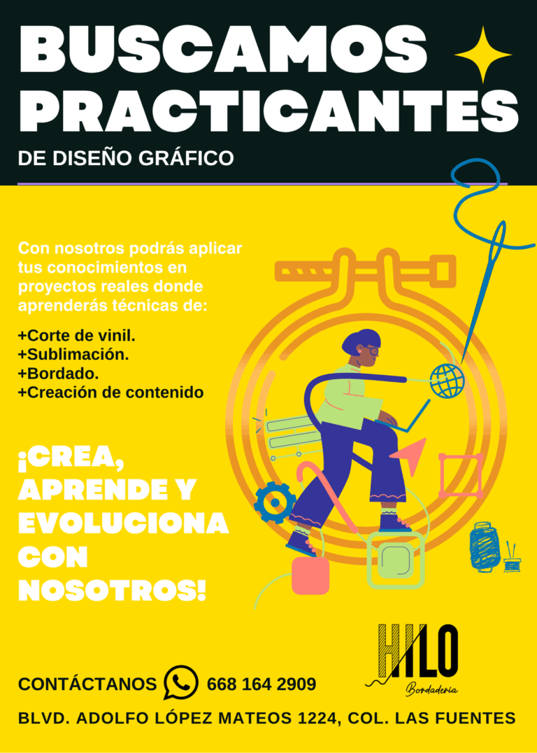 HILO BORDADERIA ofrece vacantes para LDEN y LDGE HILO BORDADERIA DISENADOR 768x1076